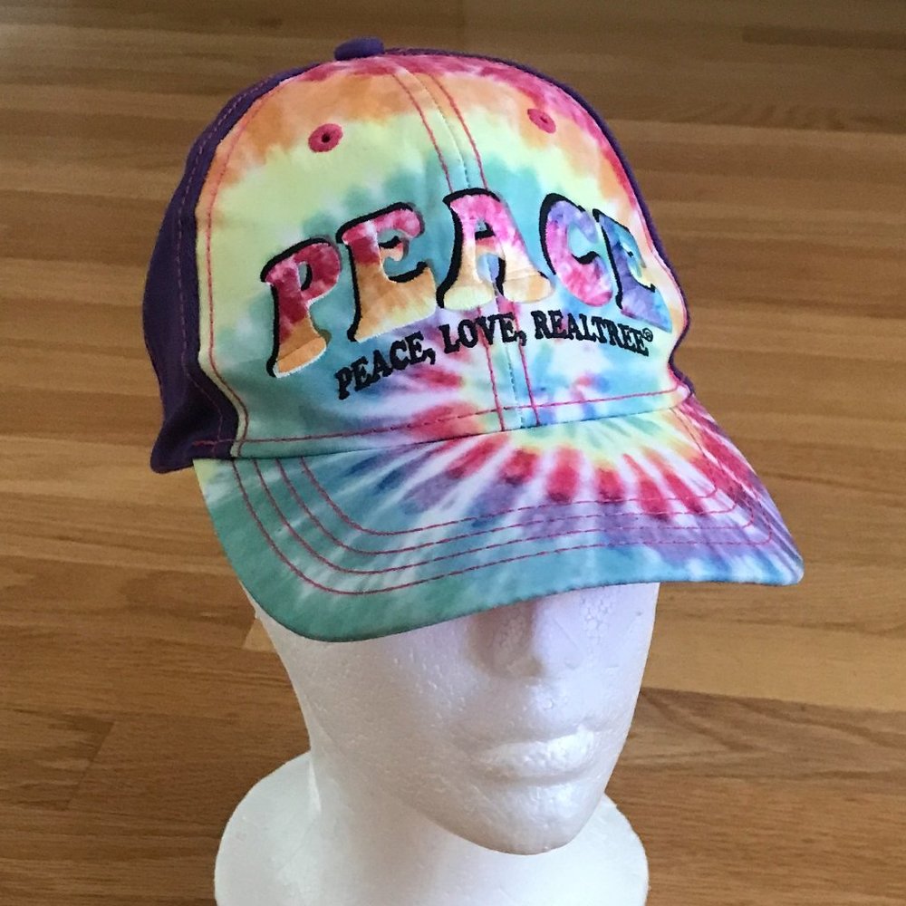 Realtree Peace, Love Tie Dye Youth Hat